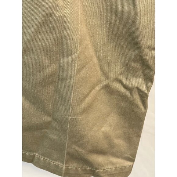 Dockers pants suit pants pockets straight fit cotton solid tan 32 x 30 READ - Picture 7 of 10